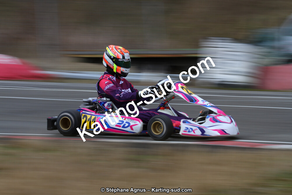 17 & 18/03/2018 : 1ère manche du Championnat du Sud 2018 à Lavelanet (Photos Stéphane Agnus) 2018 — karting