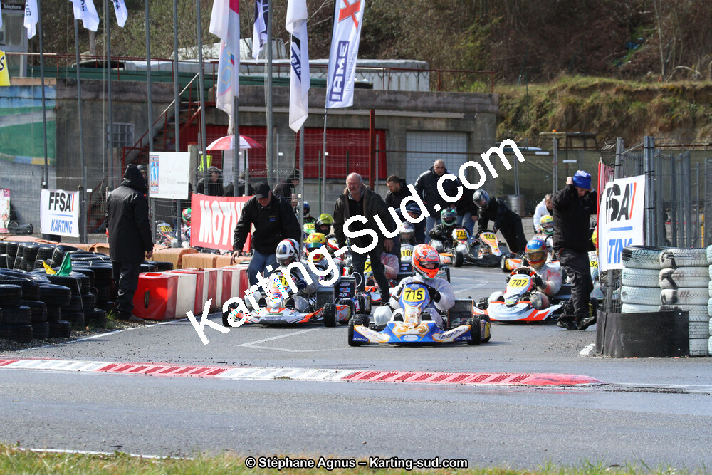 17 & 18/03/2018 : 1ère manche du Championnat du Sud 2018 à Lavelanet (Photos Stéphane Agnus) 2018 — karting