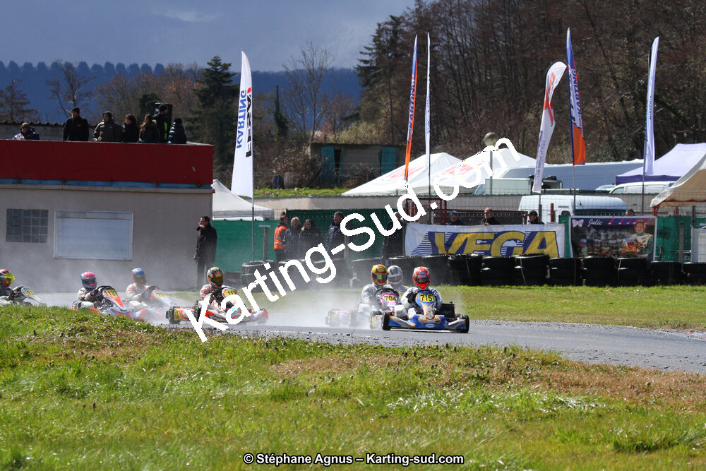 17 & 18/03/2018 : 1ère manche du Championnat du Sud 2018 à Lavelanet (Photos Stéphane Agnus) 2018 — karting