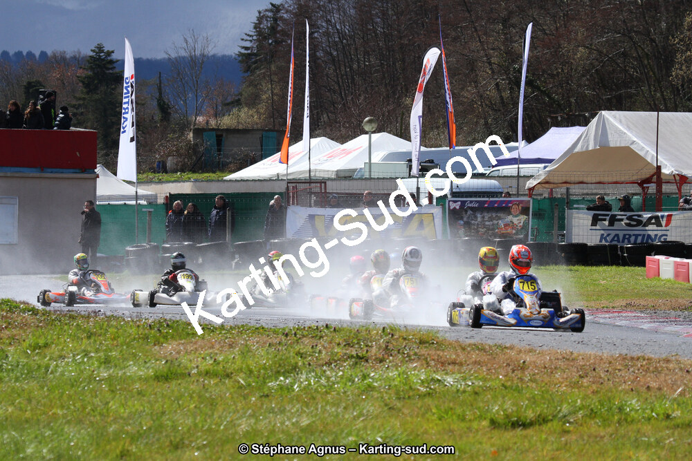 17 & 18/03/2018 : 1ère manche du Championnat du Sud 2018 à Lavelanet (Photos Stéphane Agnus) 2018 — karting