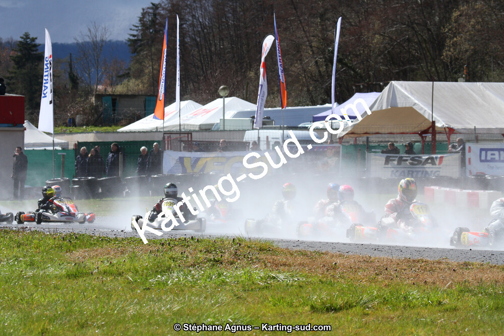 17 & 18/03/2018 : 1ère manche du Championnat du Sud 2018 à Lavelanet (Photos Stéphane Agnus) 2018 — karting