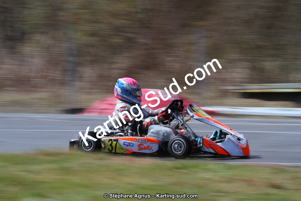 17 & 18/03/2018 : 1ère manche du Championnat du Sud 2018 à Lavelanet (Photos Stéphane Agnus) 2018 — karting