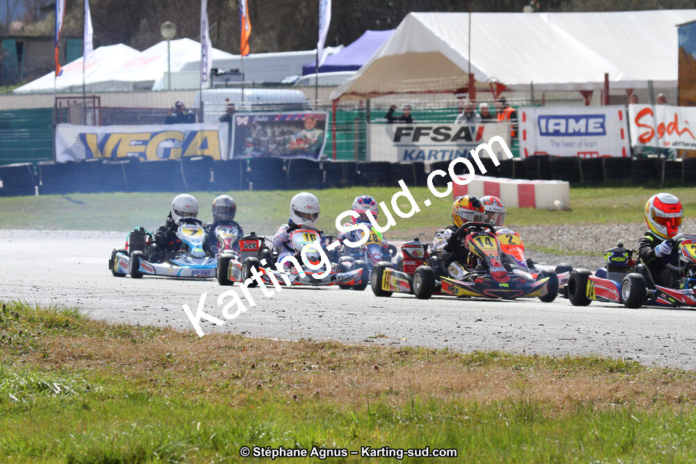 17 & 18/03/2018 : 1ère manche du Championnat du Sud 2018 à Lavelanet (Photos Stéphane Agnus) 2018 — karting