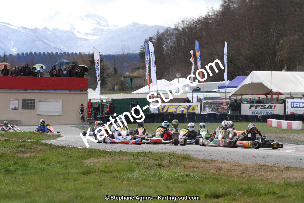 17 & 18/03/2018 : 1ère manche du Championnat du Sud 2018 à Lavelanet (Photos Stéphane Agnus) 2018 — karting