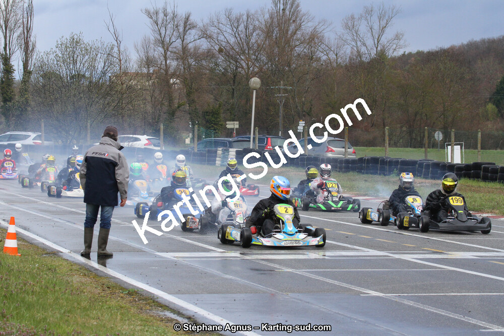 17 & 18/03/2018 : 1ère manche du Championnat du Sud 2018 à Lavelanet (Photos Stéphane Agnus) 2018 — karting