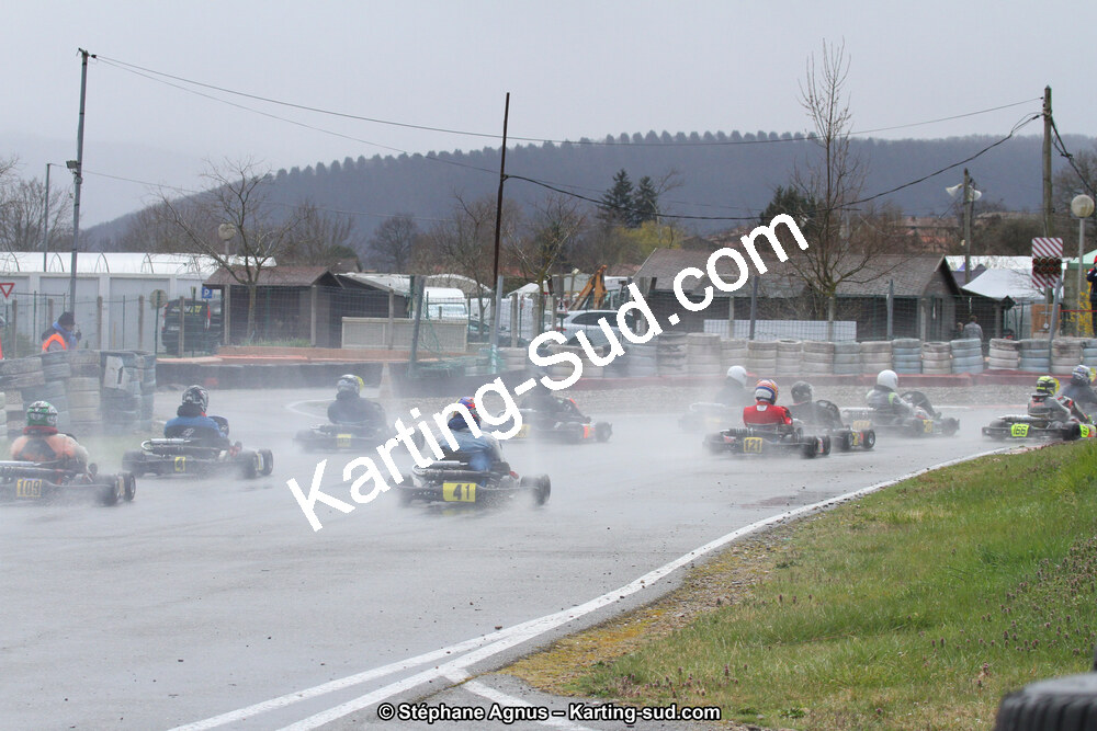17 & 18/03/2018 : 1ère manche du Championnat du Sud 2018 à Lavelanet (Photos Stéphane Agnus) 2018 — karting