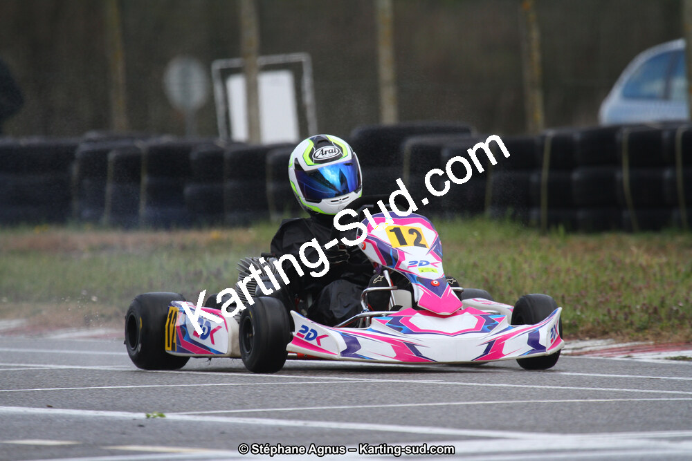 17 & 18/03/2018 : 1ère manche du Championnat du Sud 2018 à Lavelanet (Photos Stéphane Agnus) 2018 — karting