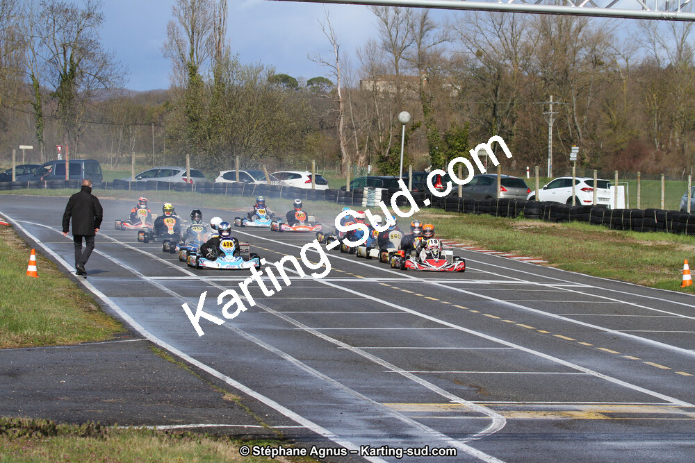 17 & 18/03/2018 : 1ère manche du Championnat du Sud 2018 à Lavelanet (Photos Stéphane Agnus) 2018 — karting