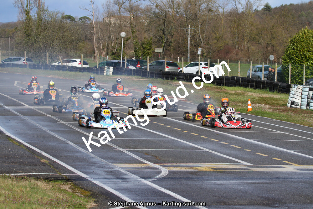 17 & 18/03/2018 : 1ère manche du Championnat du Sud 2018 à Lavelanet (Photos Stéphane Agnus) 2018 — karting