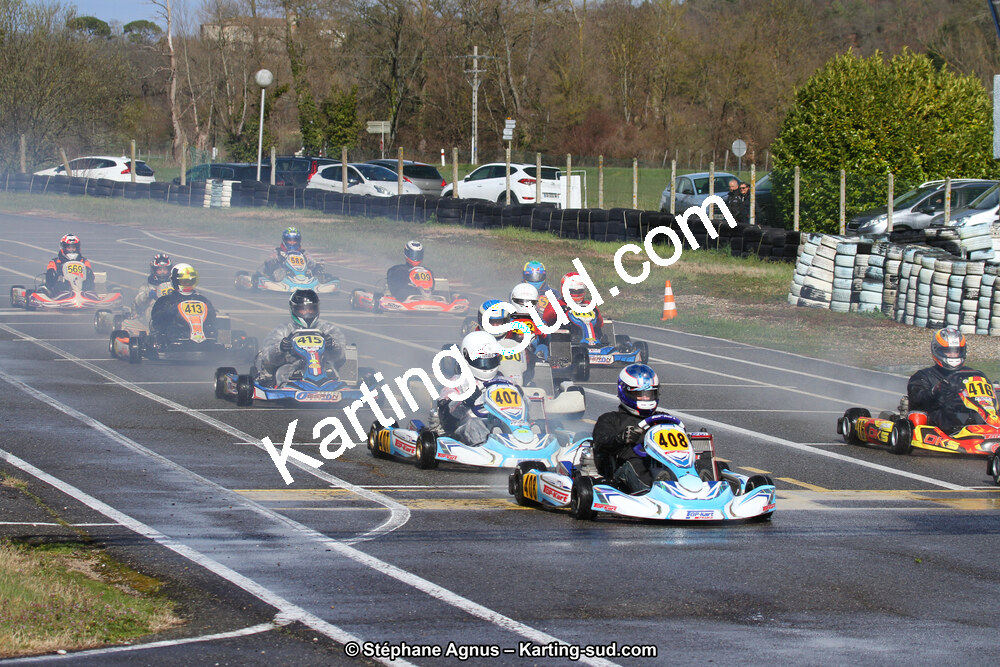 17 & 18/03/2018 : 1ère manche du Championnat du Sud 2018 à Lavelanet (Photos Stéphane Agnus) 2018 — karting