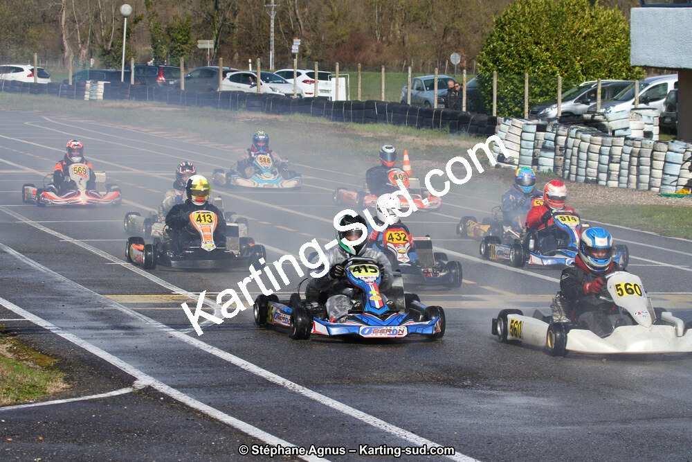 17 & 18/03/2018 : 1ère manche du Championnat du Sud 2018 à Lavelanet (Photos Stéphane Agnus) 2018 — karting