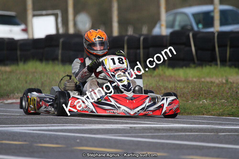 17 & 18/03/2018 : 1ère manche du Championnat du Sud 2018 à Lavelanet (Photos Stéphane Agnus) 2018 — karting