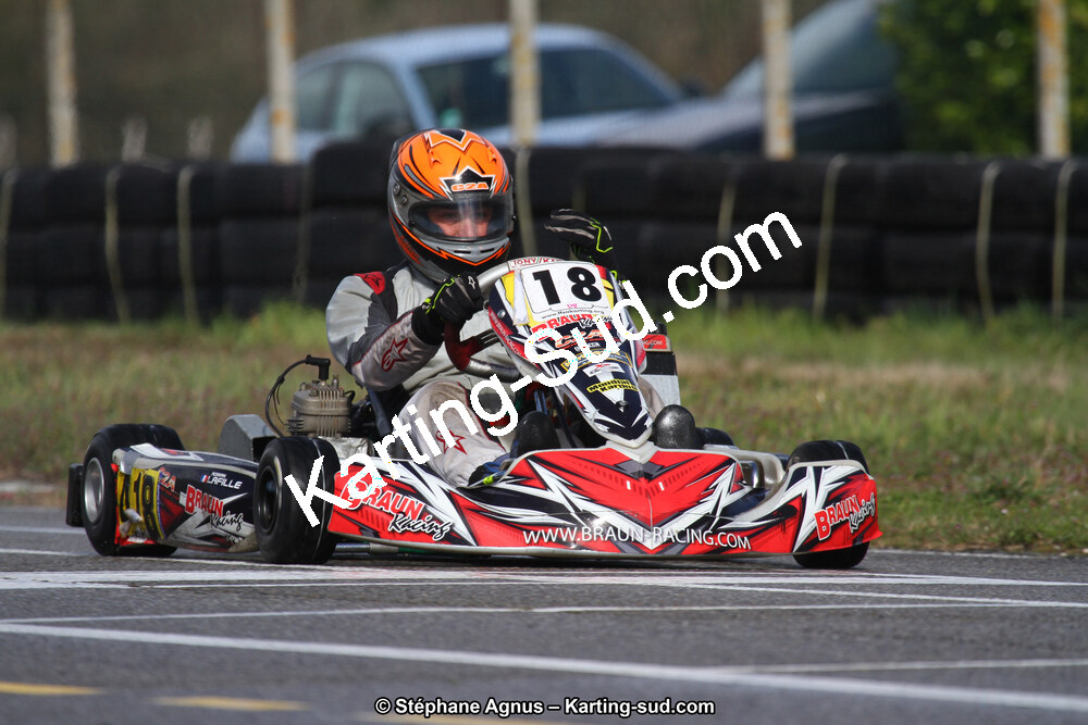 17 & 18/03/2018 : 1ère manche du Championnat du Sud 2018 à Lavelanet (Photos Stéphane Agnus) 2018 — karting