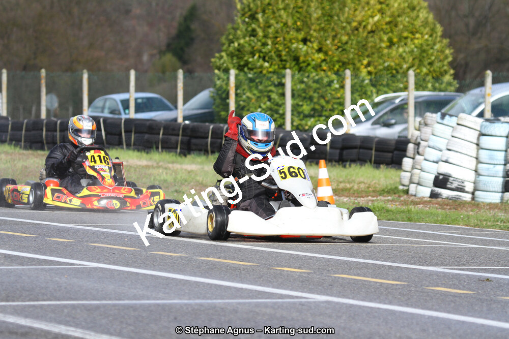 17 & 18/03/2018 : 1ère manche du Championnat du Sud 2018 à Lavelanet (Photos Stéphane Agnus) 2018 — karting
