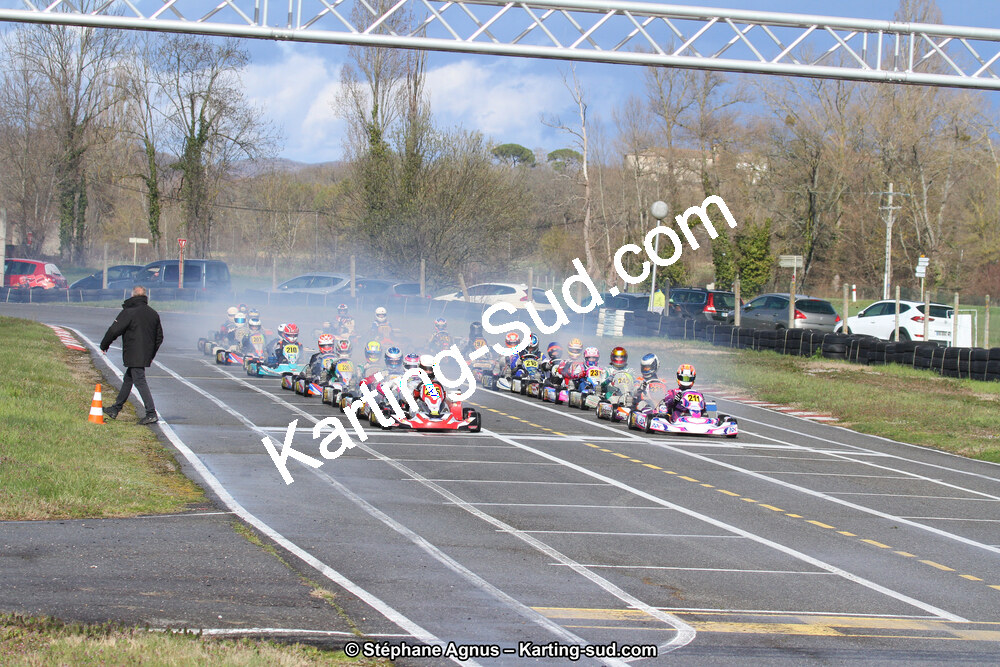 17 & 18/03/2018 : 1ère manche du Championnat du Sud 2018 à Lavelanet (Photos Stéphane Agnus) 2018 — karting