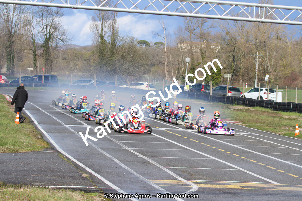17 & 18/03/2018 : 1ère manche du Championnat du Sud 2018 à Lavelanet (Photos Stéphane Agnus) 2018 — karting