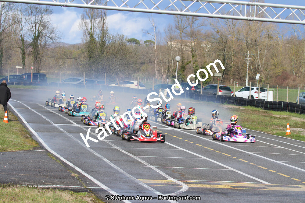 17 & 18/03/2018 : 1ère manche du Championnat du Sud 2018 à Lavelanet (Photos Stéphane Agnus) 2018 — karting
