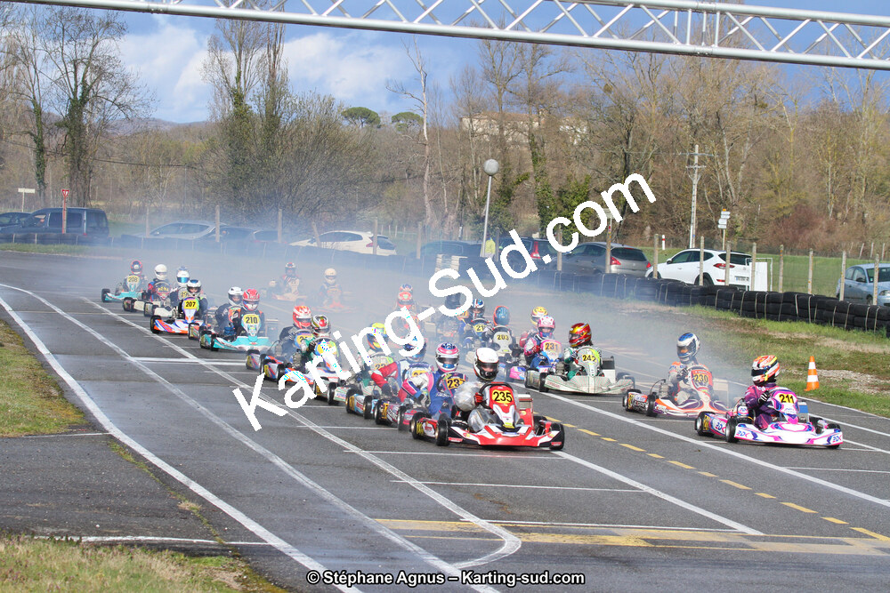 17 & 18/03/2018 : 1ère manche du Championnat du Sud 2018 à Lavelanet (Photos Stéphane Agnus) 2018 — karting