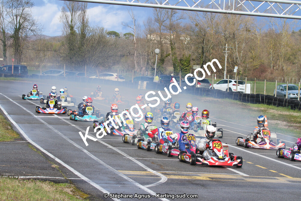 17 & 18/03/2018 : 1ère manche du Championnat du Sud 2018 à Lavelanet (Photos Stéphane Agnus) 2018 — karting