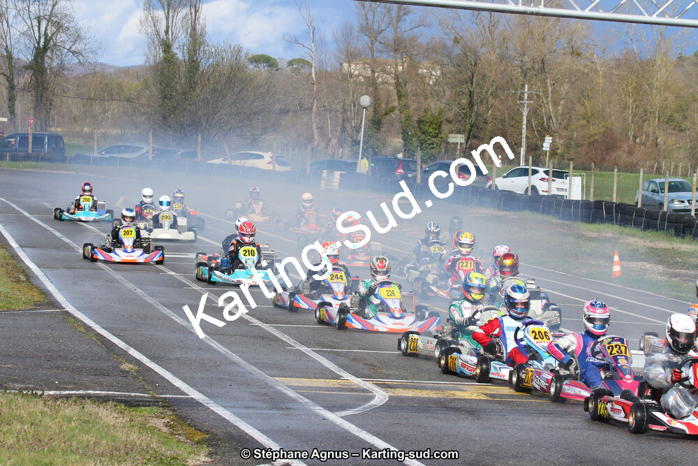17 & 18/03/2018 : 1ère manche du Championnat du Sud 2018 à Lavelanet (Photos Stéphane Agnus) 2018 — karting
