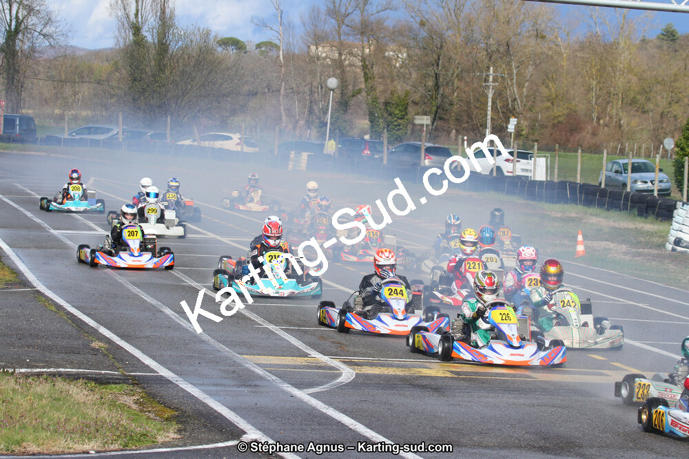 17 & 18/03/2018 : 1ère manche du Championnat du Sud 2018 à Lavelanet (Photos Stéphane Agnus) 2018 — karting