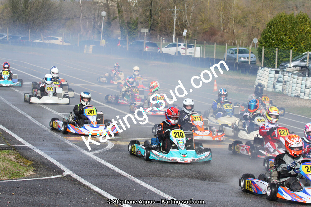 17 & 18/03/2018 : 1ère manche du Championnat du Sud 2018 à Lavelanet (Photos Stéphane Agnus) 2018 — karting