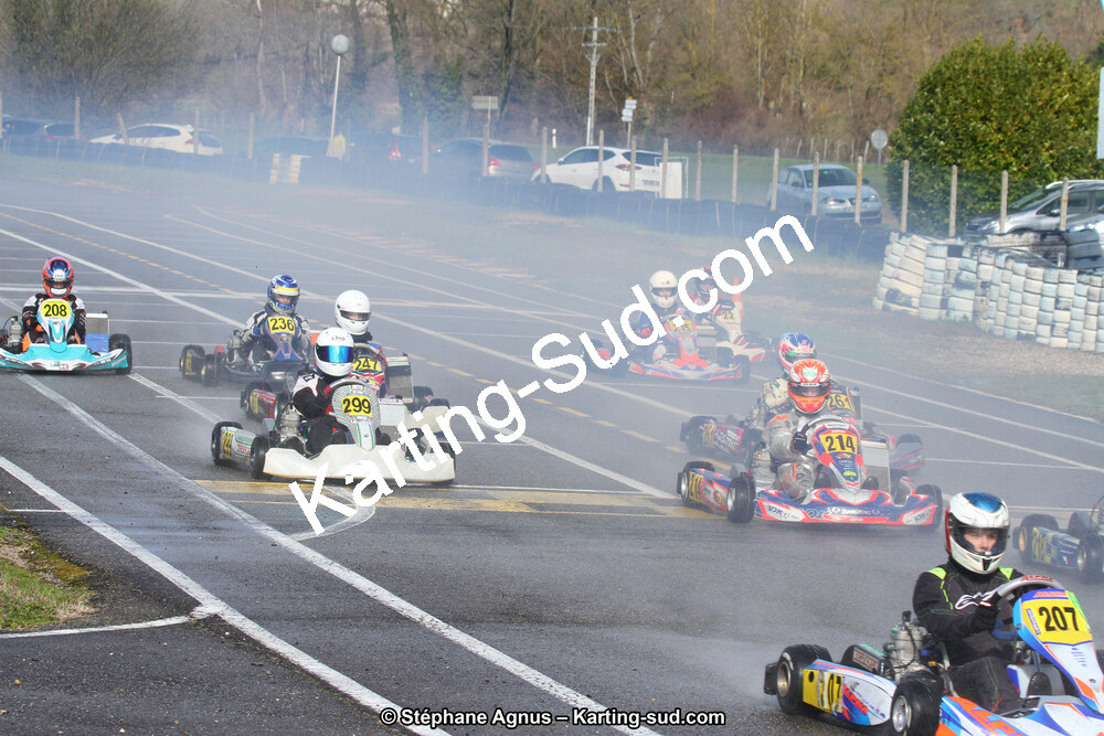 17 & 18/03/2018 : 1ère manche du Championnat du Sud 2018 à Lavelanet (Photos Stéphane Agnus) 2018 — karting