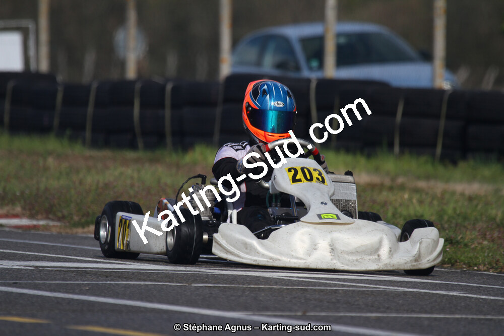 17 & 18/03/2018 : 1ère manche du Championnat du Sud 2018 à Lavelanet (Photos Stéphane Agnus) 2018 — karting