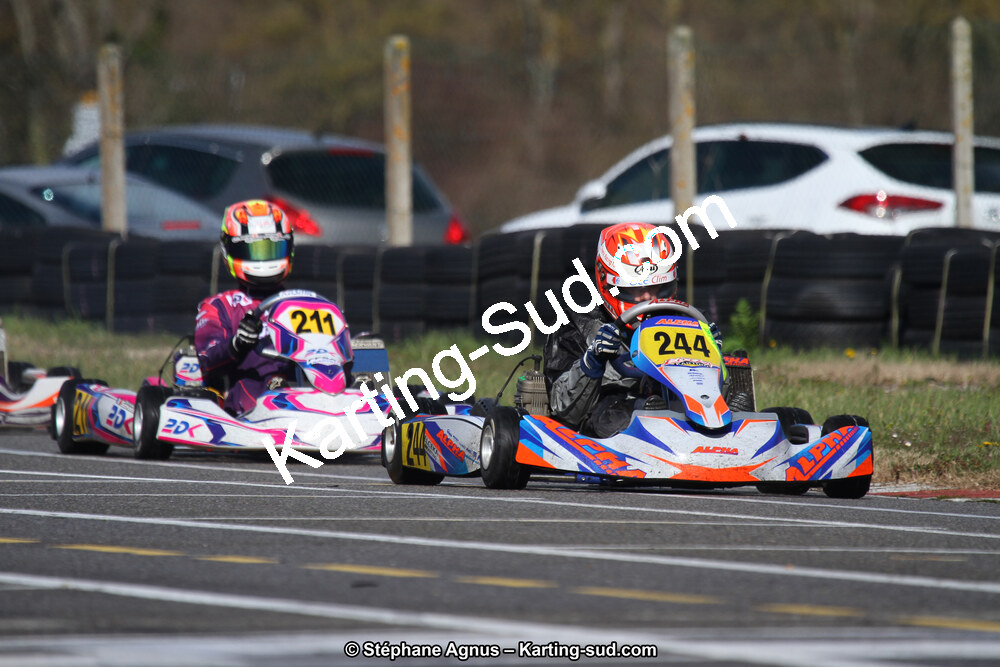 17 & 18/03/2018 : 1ère manche du Championnat du Sud 2018 à Lavelanet (Photos Stéphane Agnus) 2018 — karting