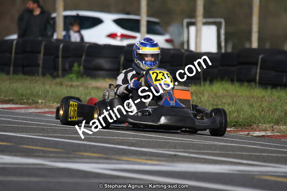 17 & 18/03/2018 : 1ère manche du Championnat du Sud 2018 à Lavelanet (Photos Stéphane Agnus) 2018 — karting