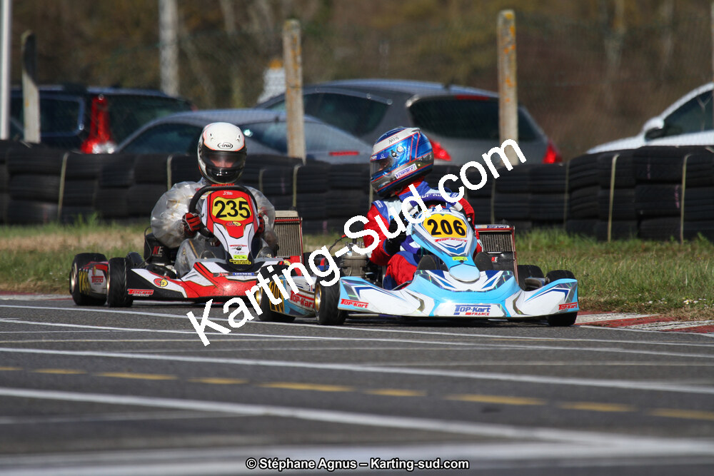 17 & 18/03/2018 : 1ère manche du Championnat du Sud 2018 à Lavelanet (Photos Stéphane Agnus) 2018 — karting