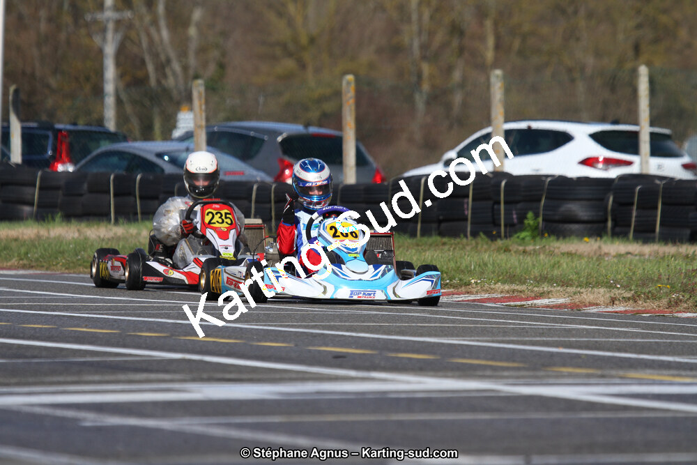 17 & 18/03/2018 : 1ère manche du Championnat du Sud 2018 à Lavelanet (Photos Stéphane Agnus) 2018 — karting
