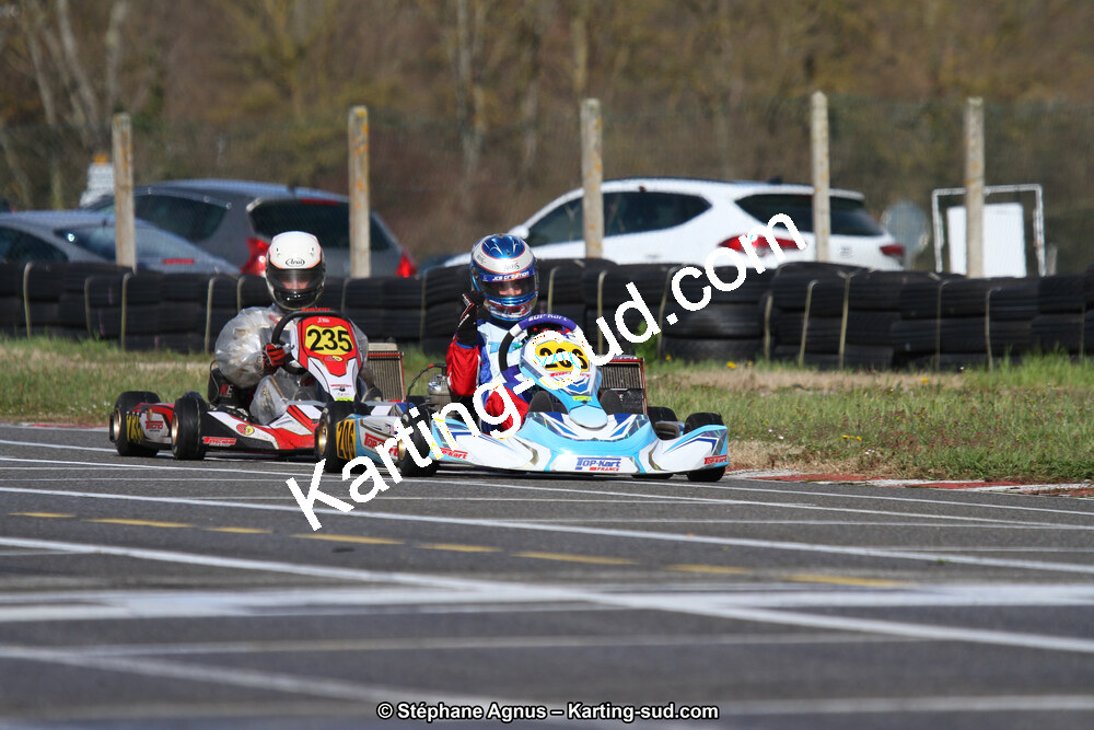 17 & 18/03/2018 : 1ère manche du Championnat du Sud 2018 à Lavelanet (Photos Stéphane Agnus) 2018 — karting