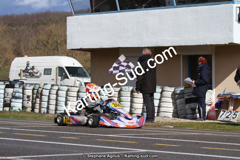 17 & 18/03/2018 : 1ère manche du Championnat du Sud 2018 à Lavelanet (Photos Stéphane Agnus) 2018 — karting