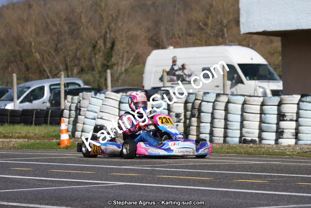 17 & 18/03/2018 : 1ère manche du Championnat du Sud 2018 à Lavelanet (Photos Stéphane Agnus) 2018 — karting