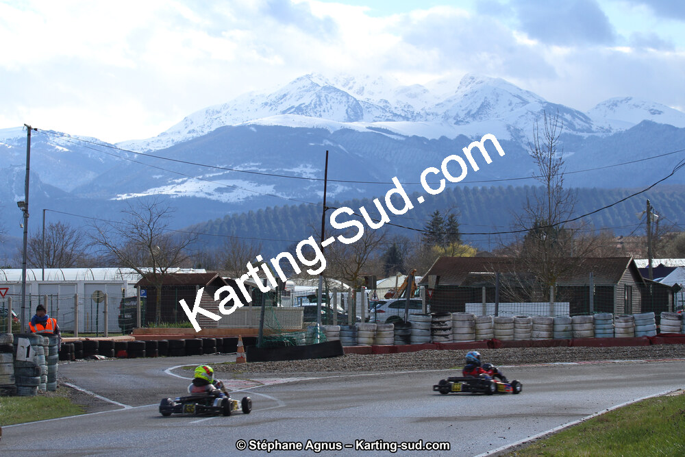 17 & 18/03/2018 : 1ère manche du Championnat du Sud 2018 à Lavelanet (Photos Stéphane Agnus) 2018 — karting
