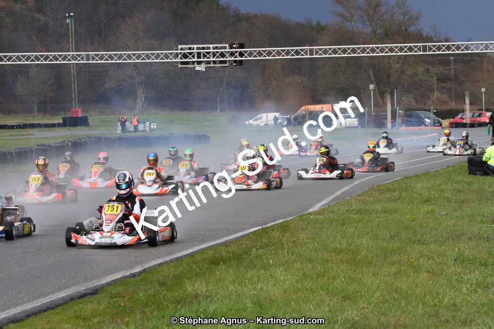 17 & 18/03/2018 : 1ère manche du Championnat du Sud 2018 à Lavelanet (Photos Stéphane Agnus) 2018 — karting