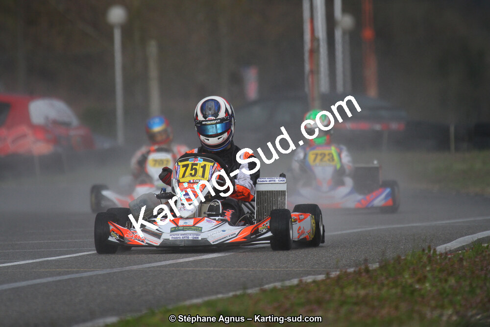 17 & 18/03/2018 : 1ère manche du Championnat du Sud 2018 à Lavelanet (Photos Stéphane Agnus) 2018 — karting