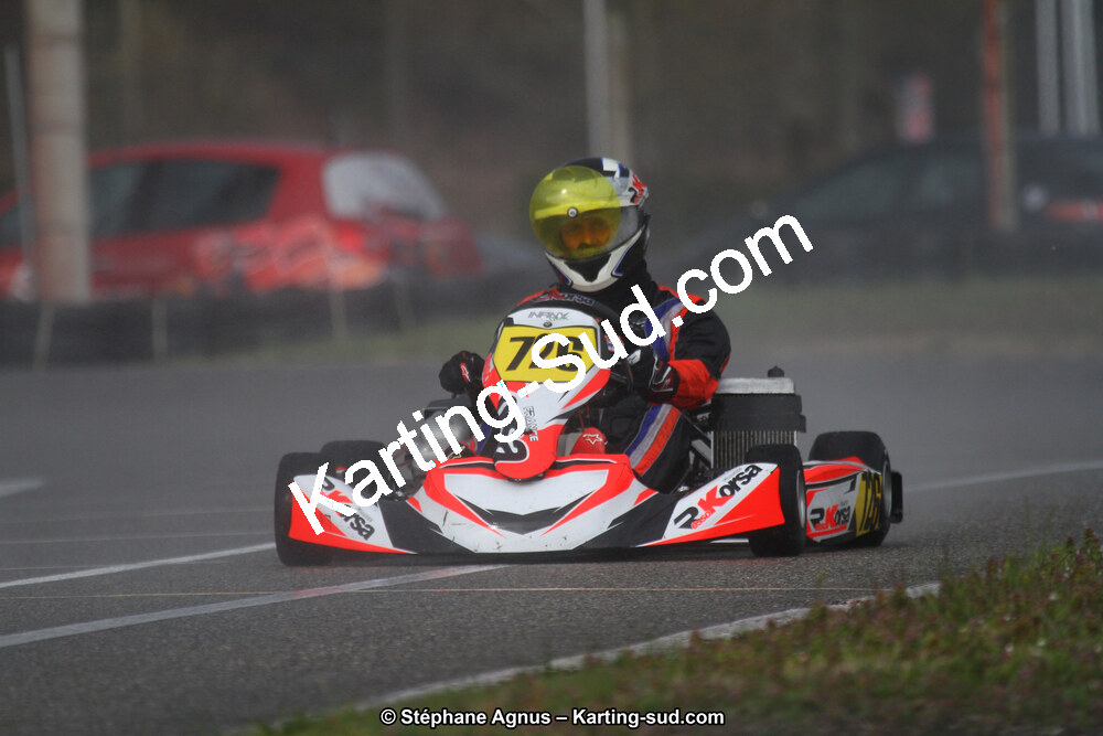 17 & 18/03/2018 : 1ère manche du Championnat du Sud 2018 à Lavelanet (Photos Stéphane Agnus) 2018 — karting