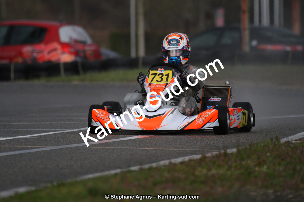 17 & 18/03/2018 : 1ère manche du Championnat du Sud 2018 à Lavelanet (Photos Stéphane Agnus) 2018 — karting