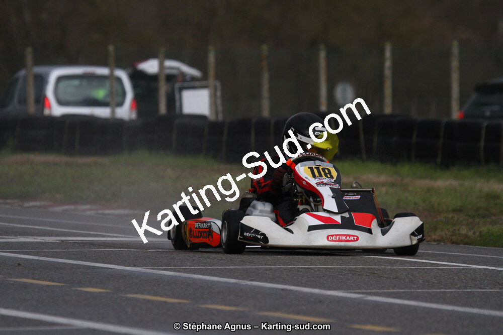 17 & 18/03/2018 : 1ère manche du Championnat du Sud 2018 à Lavelanet (Photos Stéphane Agnus) 2018 — karting