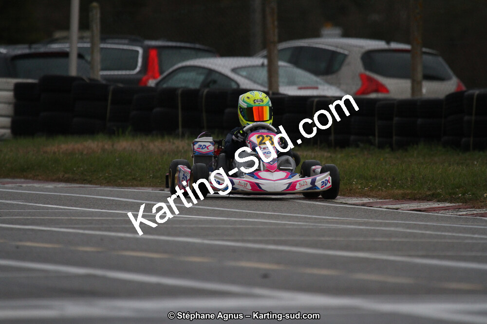 17 & 18/03/2018 : 1ère manche du Championnat du Sud 2018 à Lavelanet (Photos Stéphane Agnus) 2018 — karting