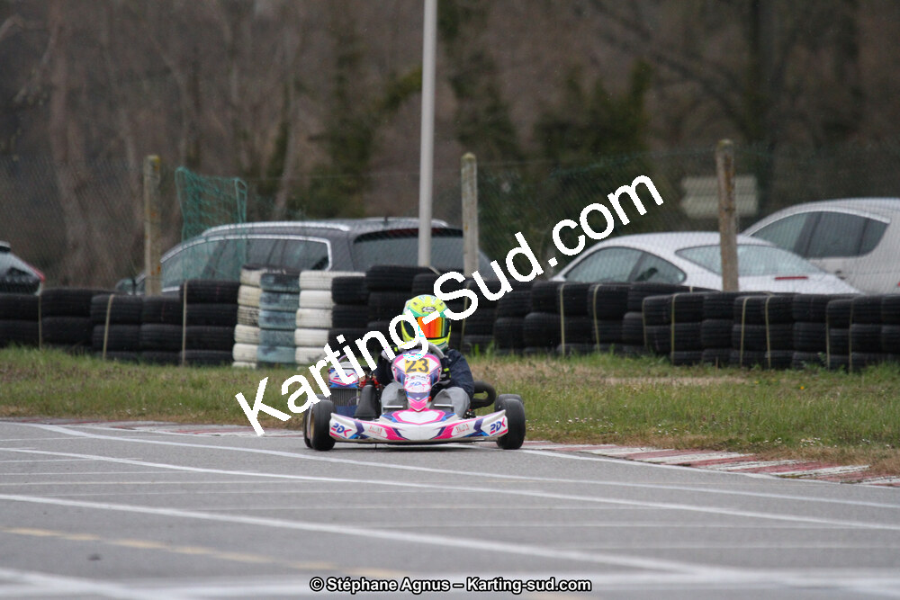 17 & 18/03/2018 : 1ère manche du Championnat du Sud 2018 à Lavelanet (Photos Stéphane Agnus) 2018 — karting