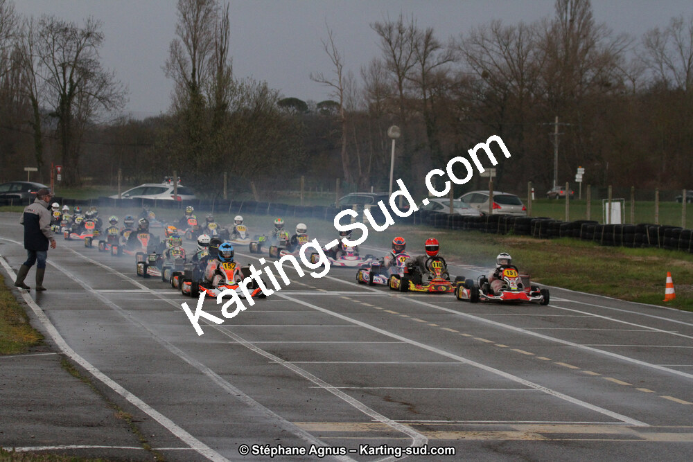 17 & 18/03/2018 : 1ère manche du Championnat du Sud 2018 à Lavelanet (Photos Stéphane Agnus) 2018 — karting