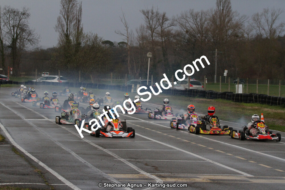 17 & 18/03/2018 : 1ère manche du Championnat du Sud 2018 à Lavelanet (Photos Stéphane Agnus) 2018 — karting