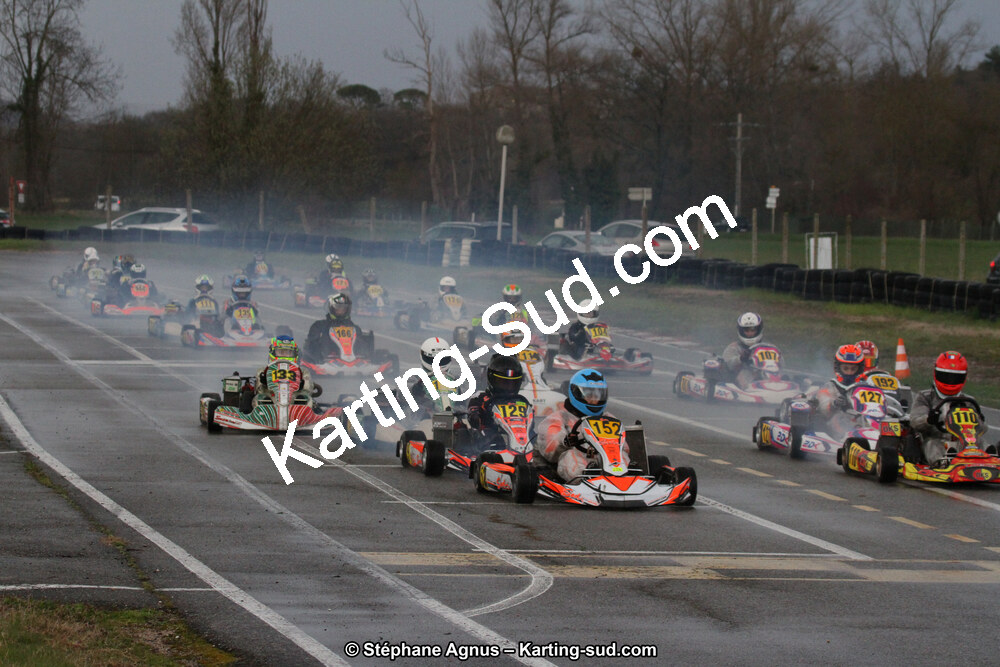 17 & 18/03/2018 : 1ère manche du Championnat du Sud 2018 à Lavelanet (Photos Stéphane Agnus) 2018 — karting