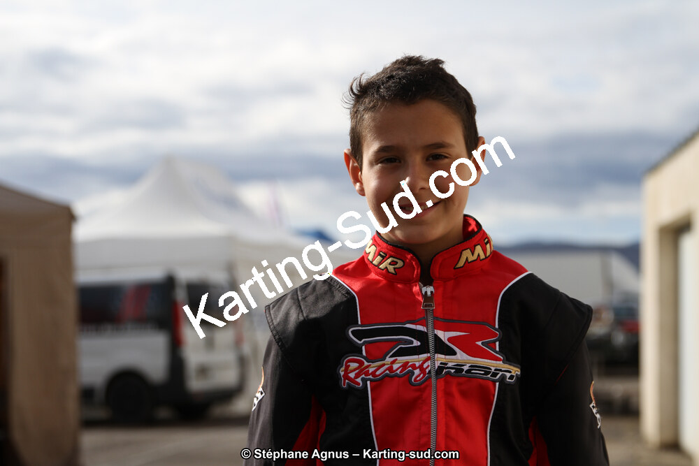 Raphaël DUPIN DE OLIVEIRA — 17 & 18/03/2018 : 1ère manche du Championnat du Sud 2018 à Lavelanet (Photos Stéphane Agnus) 2018 — karting