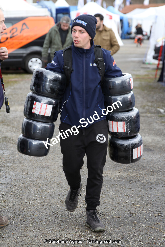 Yohan SOGUEL — 17 & 18/03/2018 : 1ère manche du Championnat du Sud 2018 à Lavelanet (Photos Stéphane Agnus) 2018 — karting