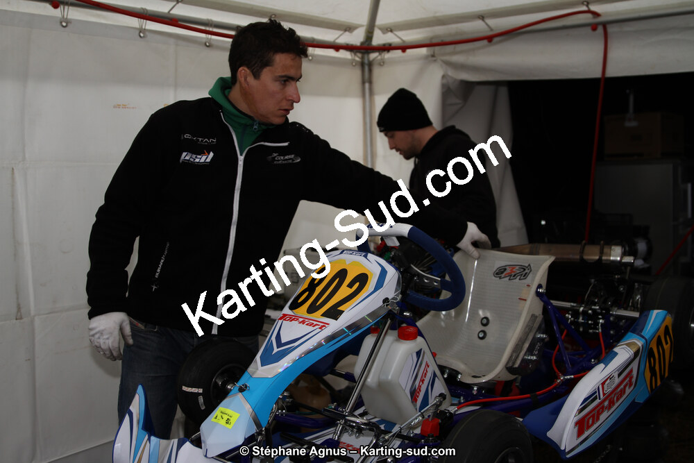Stéphane LEMOUNEAU — 17 & 18/03/2018 : 1ère manche du Championnat du Sud 2018 à Lavelanet (Photos Stéphane Agnus) 2018 — karting