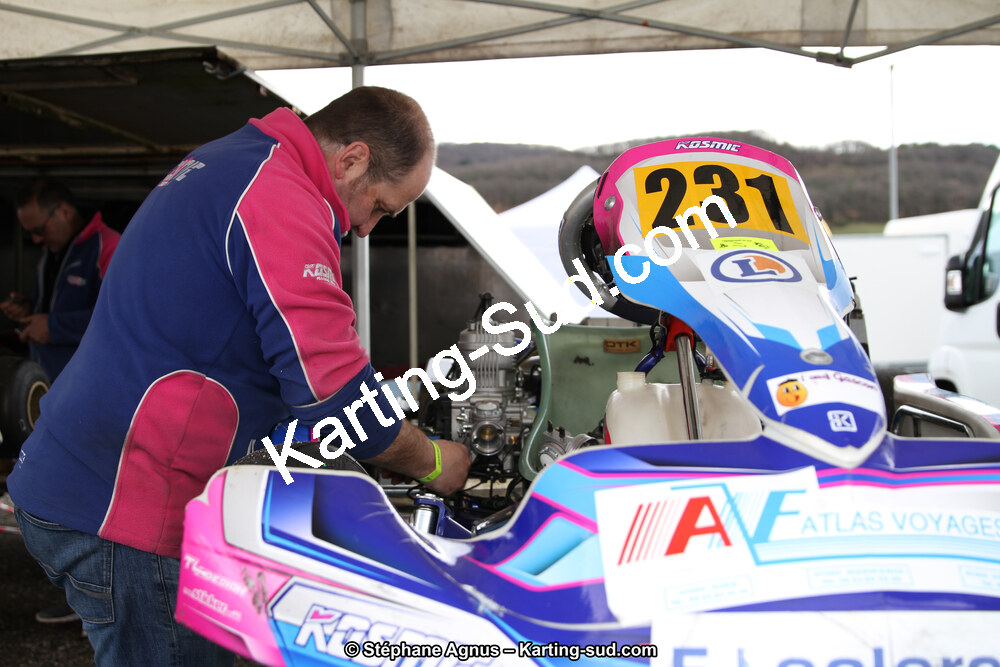 17 & 18/03/2018 : 1ère manche du Championnat du Sud 2018 à Lavelanet (Photos Stéphane Agnus) 2018 — karting